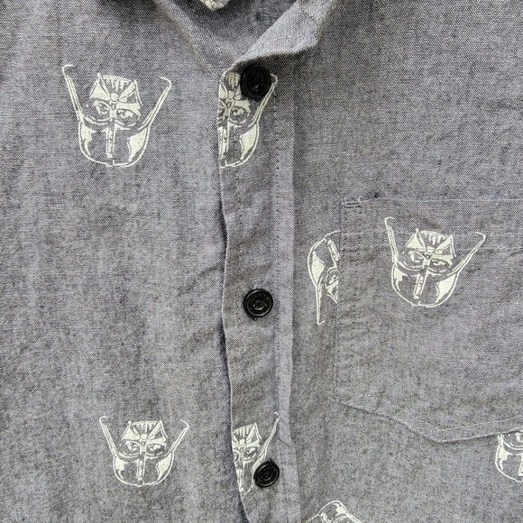 Star Wars Darth Vadar Mens Button Down Collar Small Shirt - Picture 5 of 8